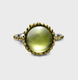 Saisons Round Peridot Ring