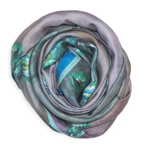 Spring Wings - Long Silk Scarf