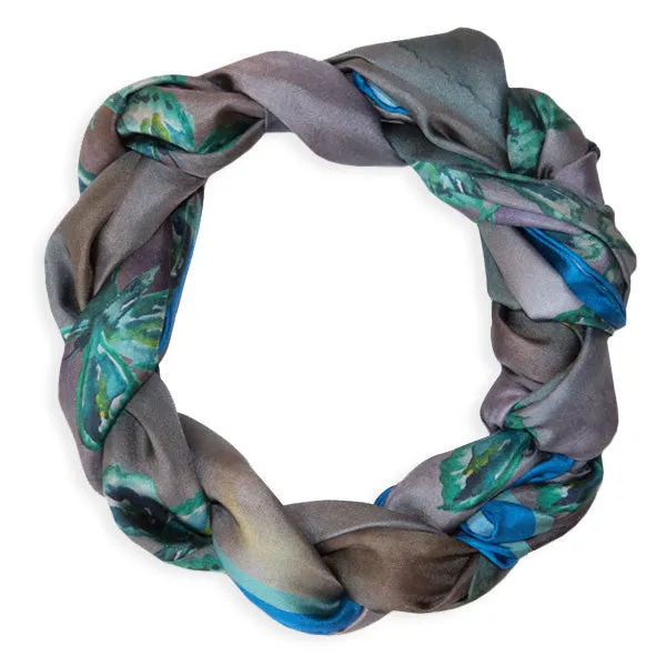 Spring Wings - Long Silk Scarf