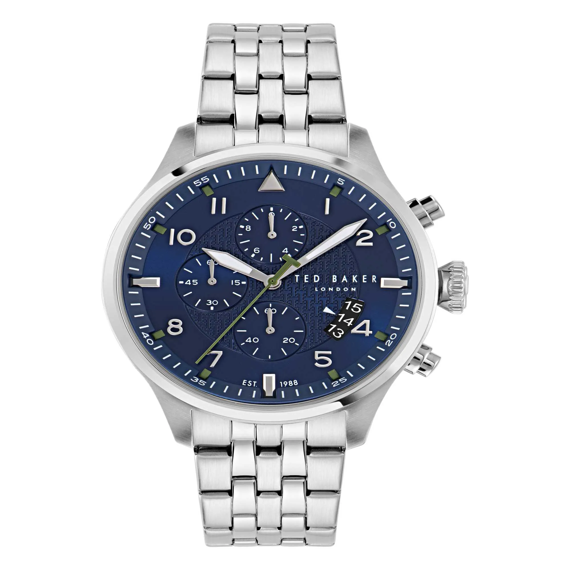 Ted Baker Gents Iconic Blue Steel Watch BKPFMF410