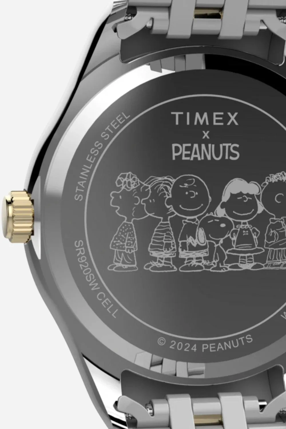 Timex Legacy x Peanuts Bicycle 34mm Stainless Steel Bracelet Watch