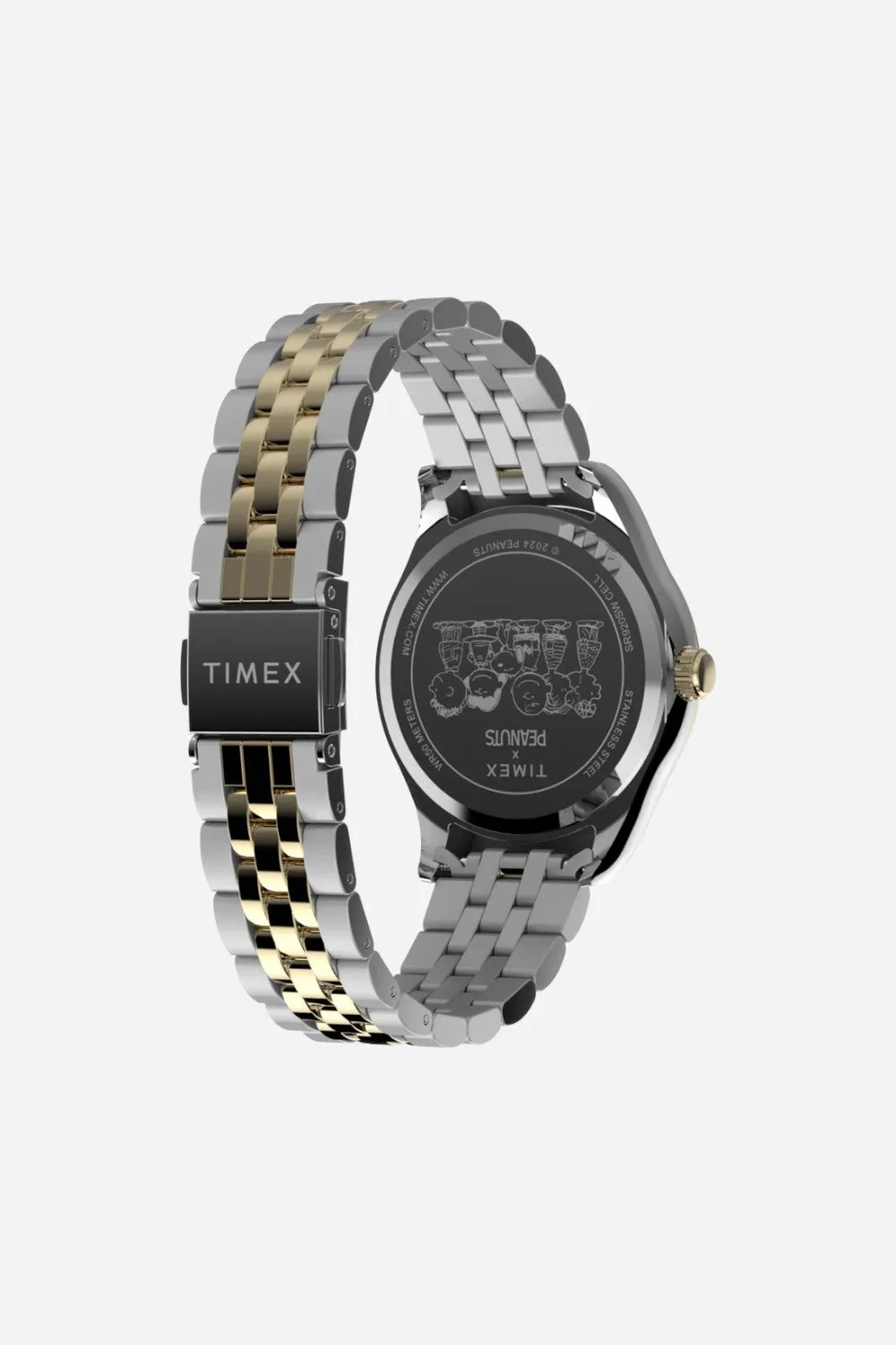 Timex Legacy x Peanuts Bicycle 34mm Stainless Steel Bracelet Watch