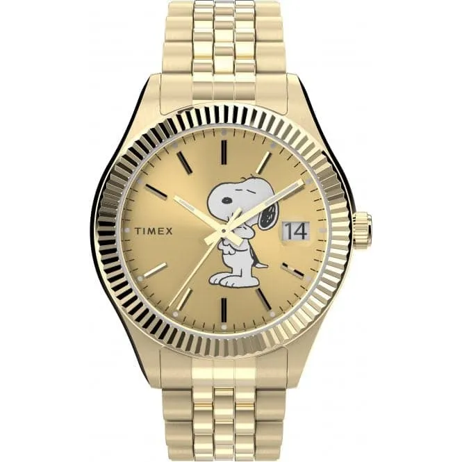 Timex Legacy x Peanuts Stainless Steel Bracelet Watch TW2V47300