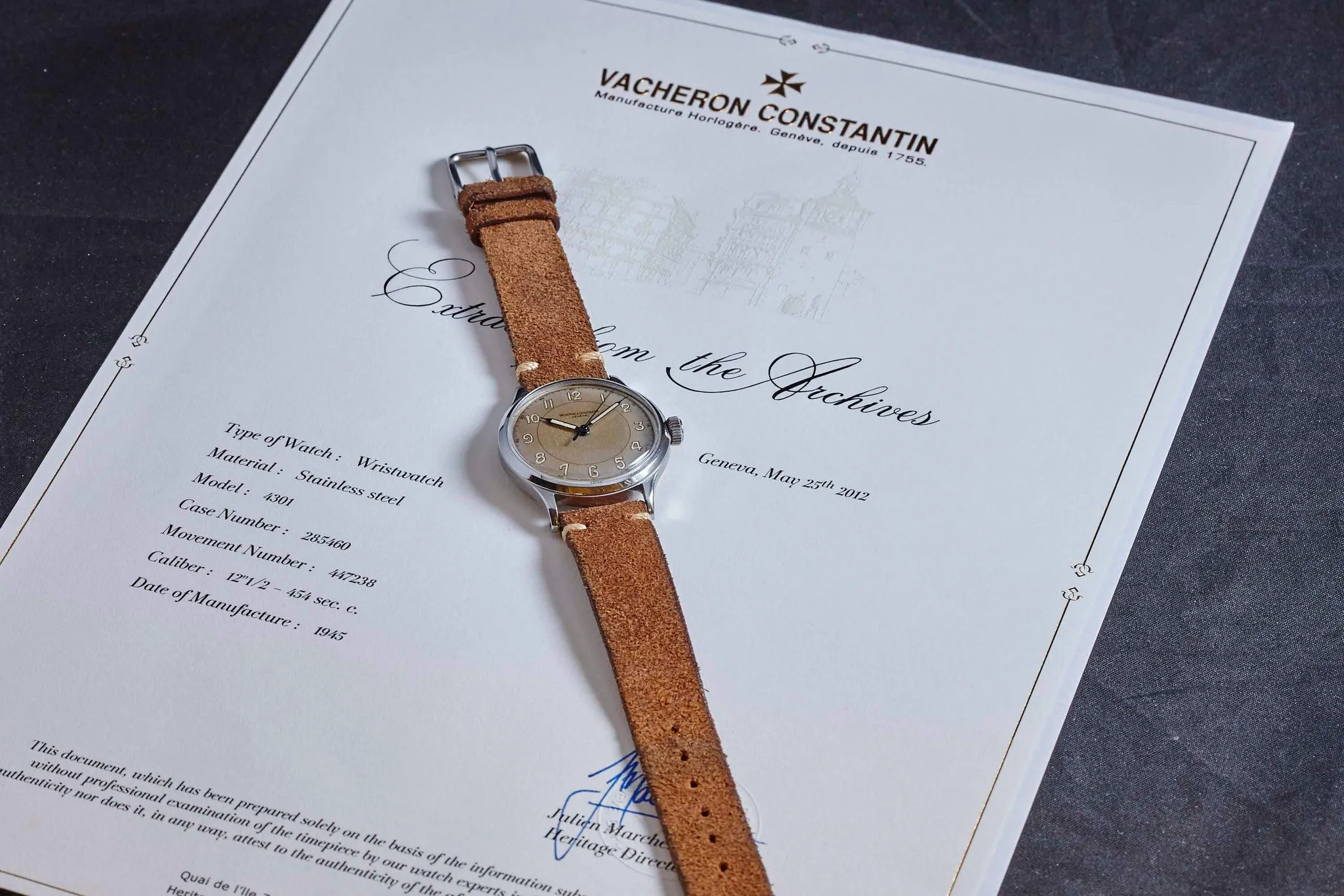 Vacheron Constantin Model 4301