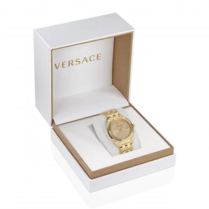 Versace Gents Greca Time Champagne Watch VE3K00522