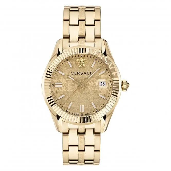 Versace Gents Greca Time Champagne Watch VE3K00522