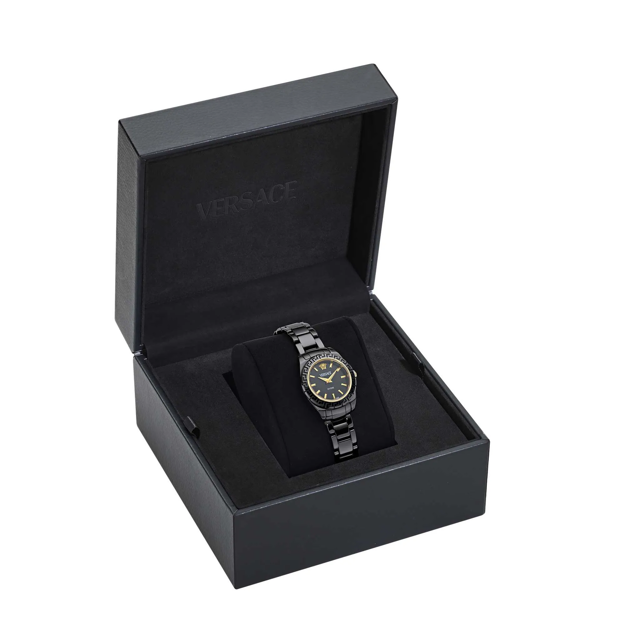 Versace Ladies Dv One Mini Black Watch VE9F00124