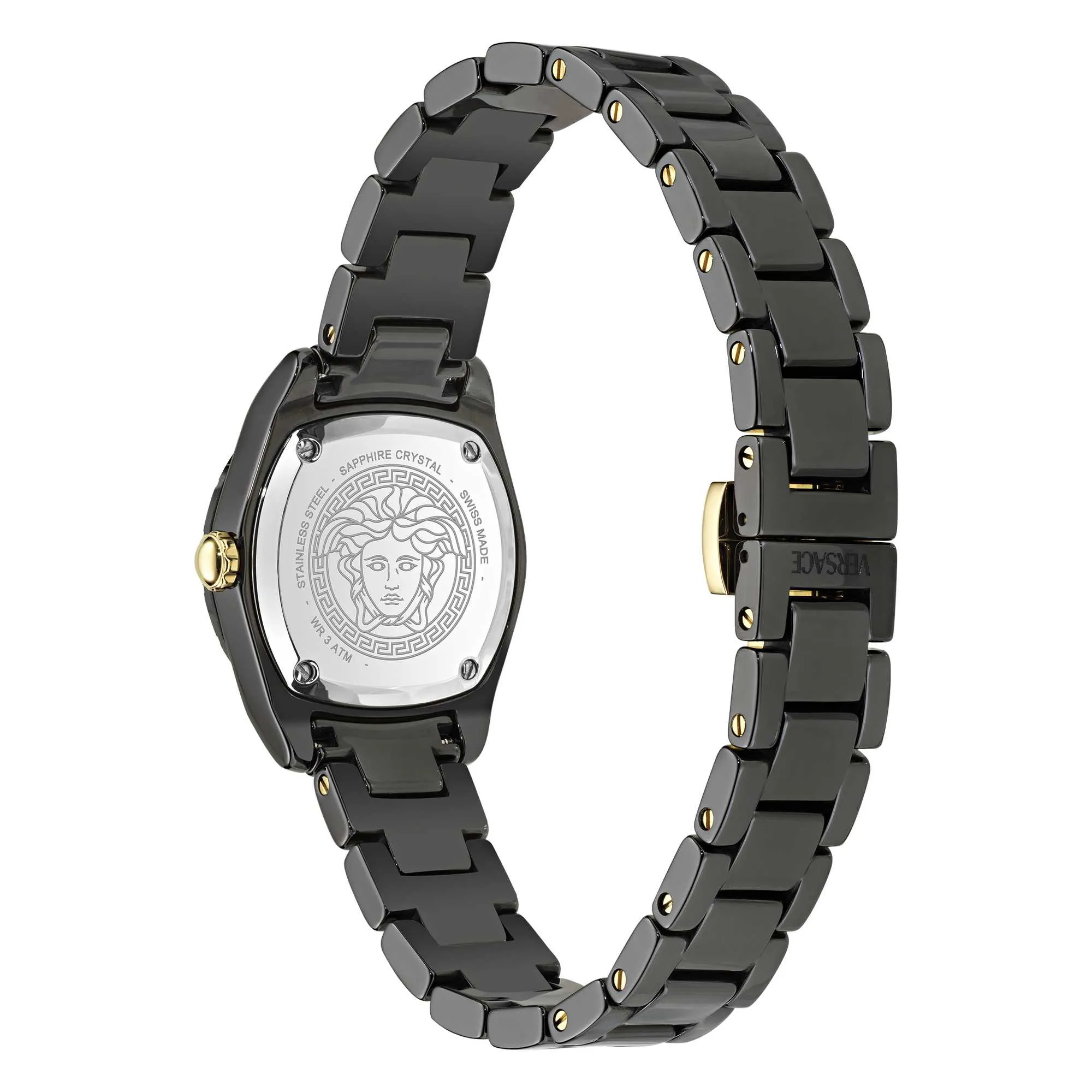 Versace Ladies Dv One Mini Black Watch VE9F00124