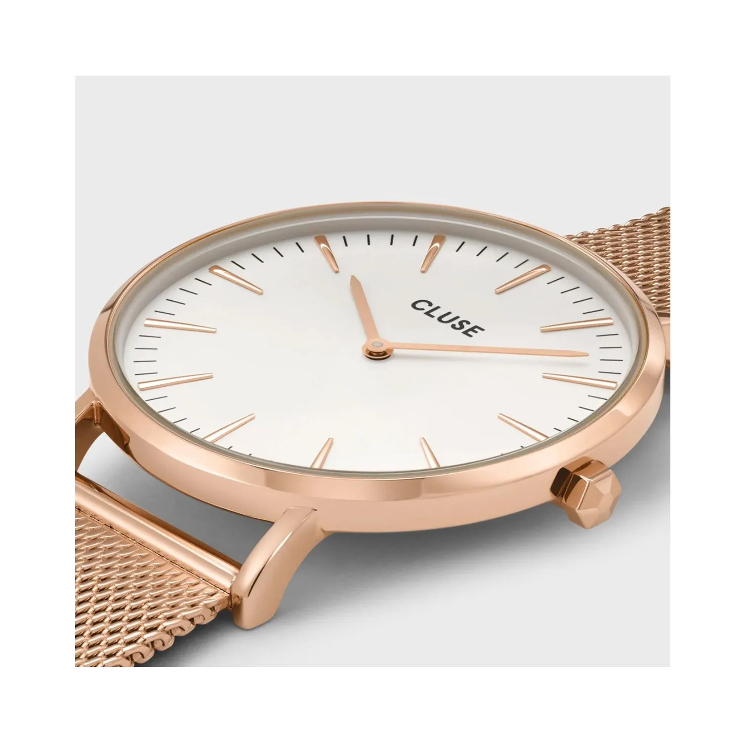 Watch Boho Chic Mesh Rose Gold - Gold/White