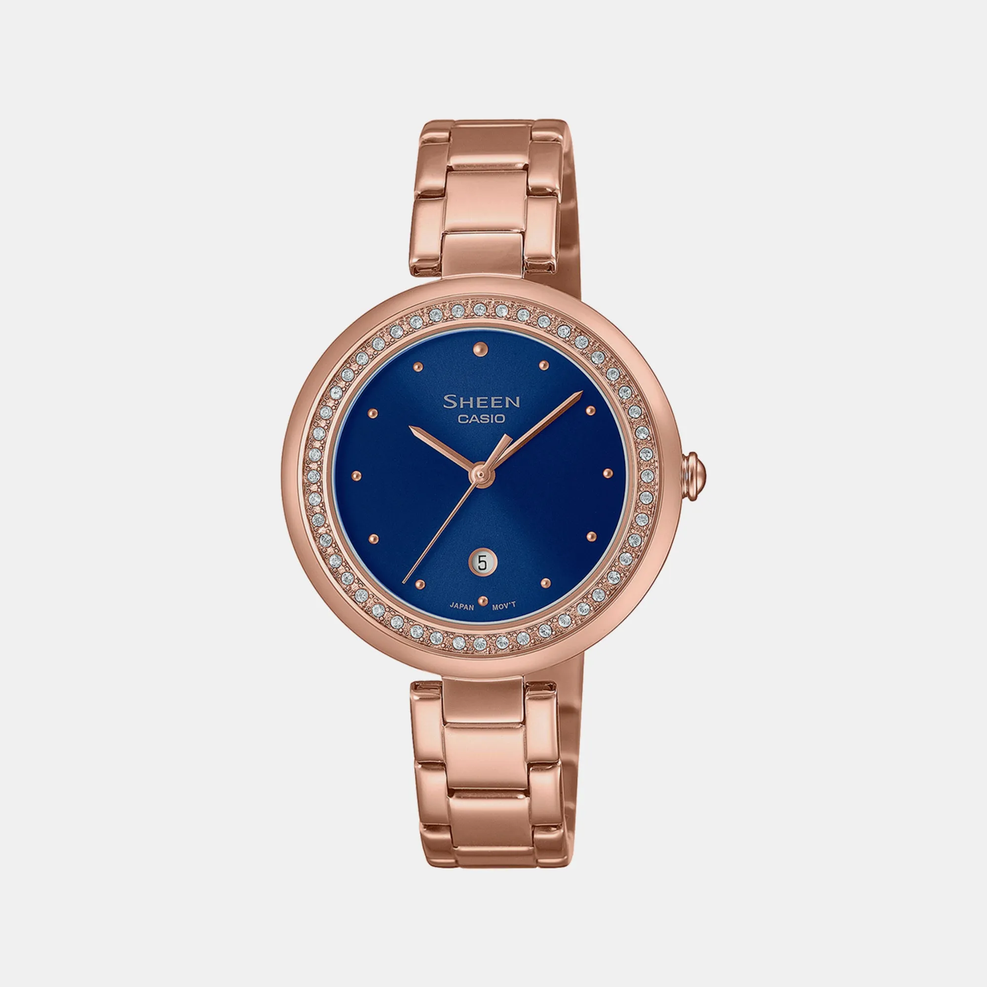 Women's Blue Analog Stainless Steel Watch SH295